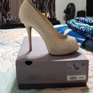 J. Lo Sparkle Heels
